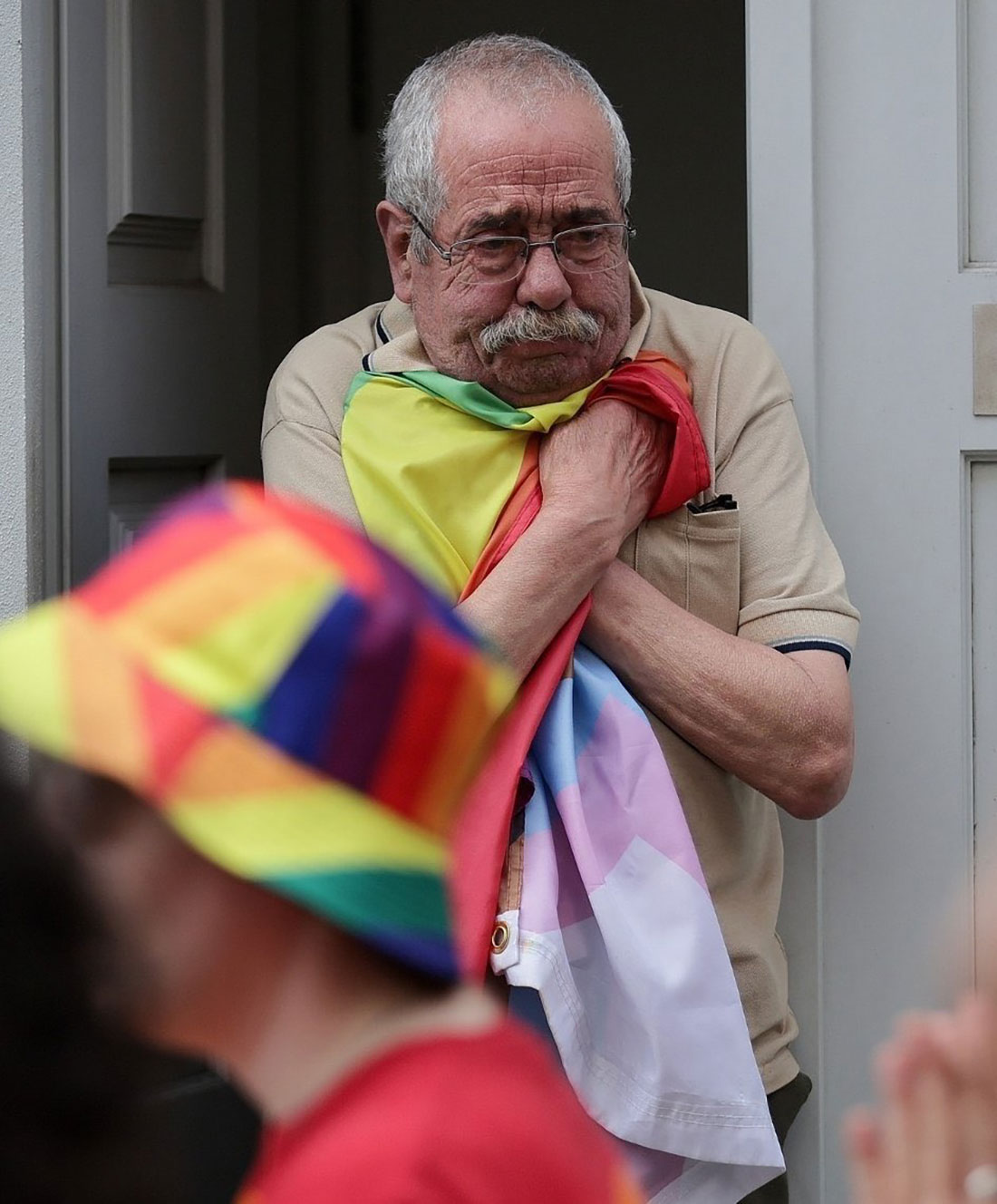 Imagen viral en el Orgullo LGTBIQ+ de Oporto