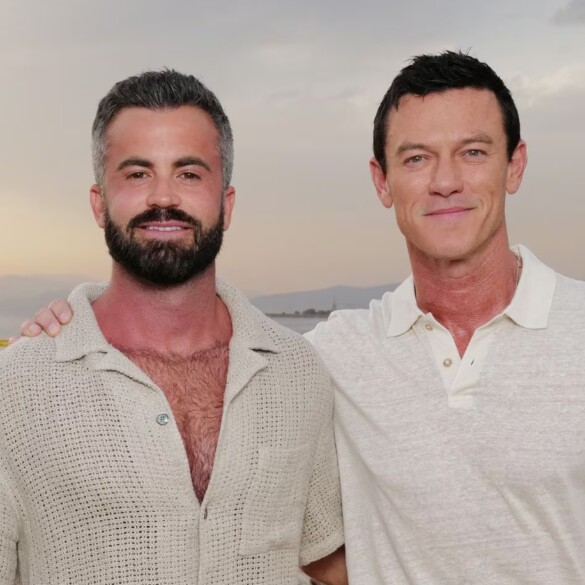 Luke Evans confiesa lo enamorado que está de su novio español y cómo le mantiene humilde