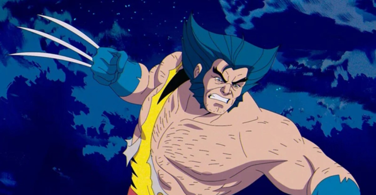 Lobezno en la serie de animación 'X-Men'.