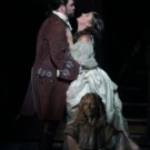 'Adriana Lecouvreur' inauguró la temporada del Teatro Real. En la foto, Brian Jagde (Maurizio), Ermonela Jaho (Adriana Lecouvreur). Foto: Javier del Real.