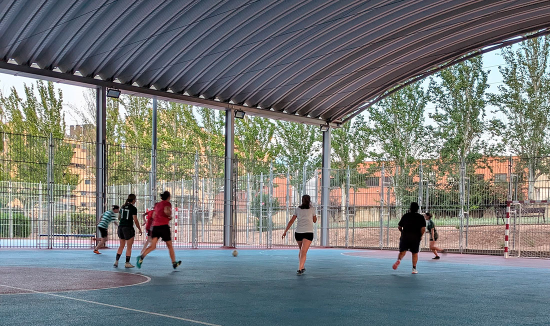 Equipo femenino de fútbol sala LGTBI de GMadrid.