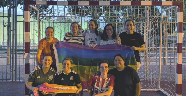 GMadrid Sports presenta su primer equipo femenino de fútbol sala LGTBIQ+