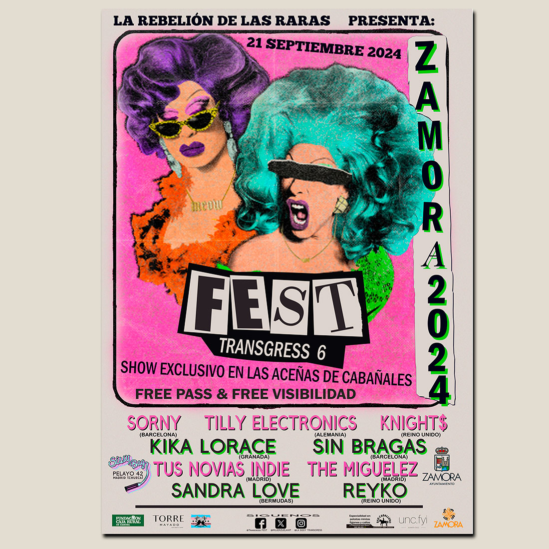 Cartel del Trangress Fest 2024