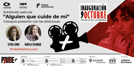 Cartel de la inauguración Ciclo de Cine sobre el VIH