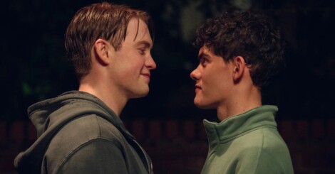 Nick Nelson y Charlie Spring en 'Hearstopper 3'.