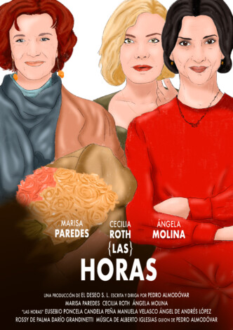 Cartel alternativo de 'Las horas.