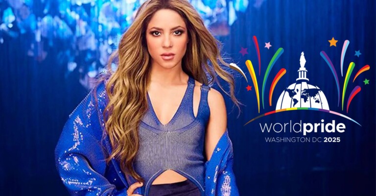 Shakira, estrella confirmada en la inauguración del World Pride 2025 de Washington