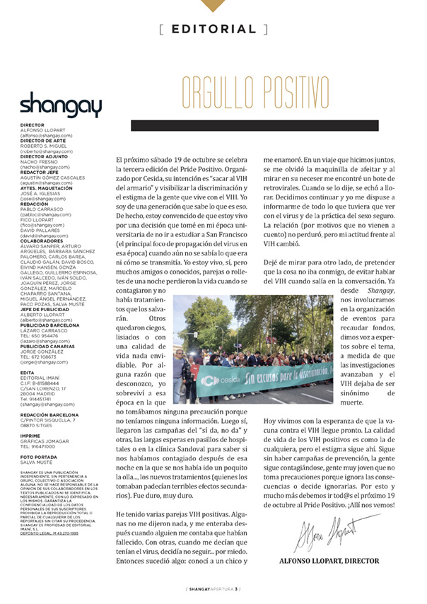 Página 3 de la revista 