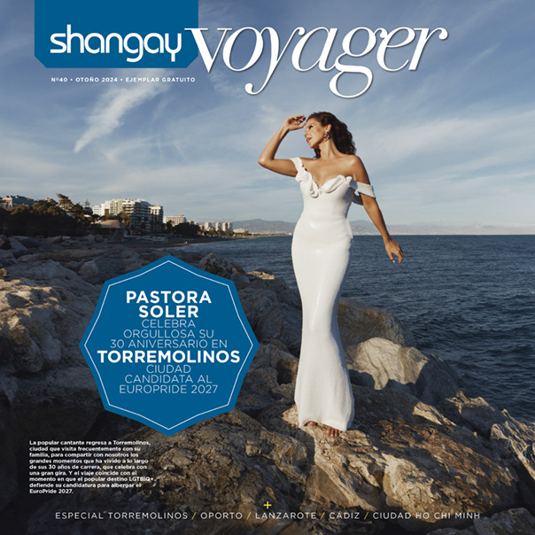 Portada de la revista Shangay Voyager 40