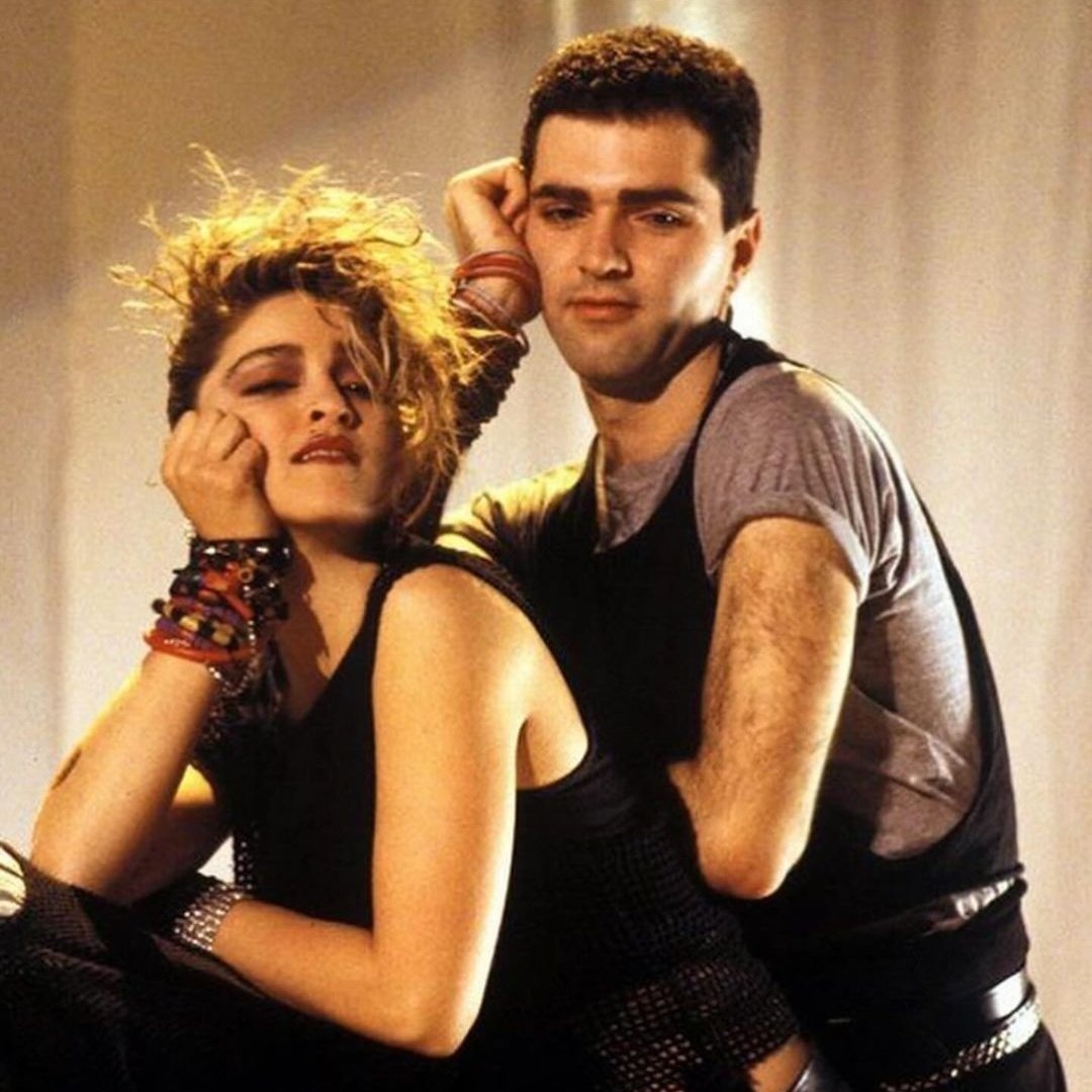 Madonna y su hermano Christopher Ciccone