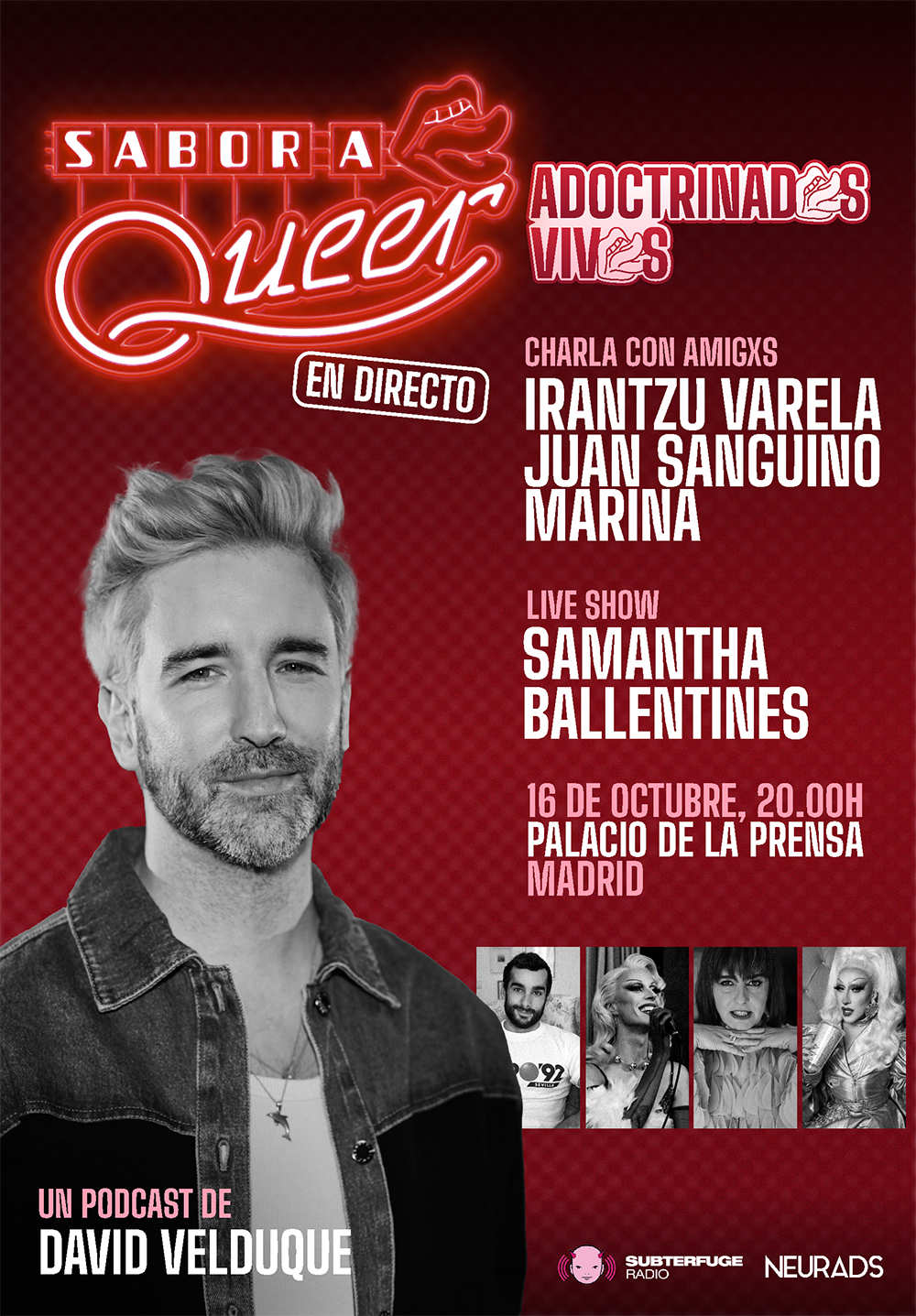 'Sabor a Queer' en directo