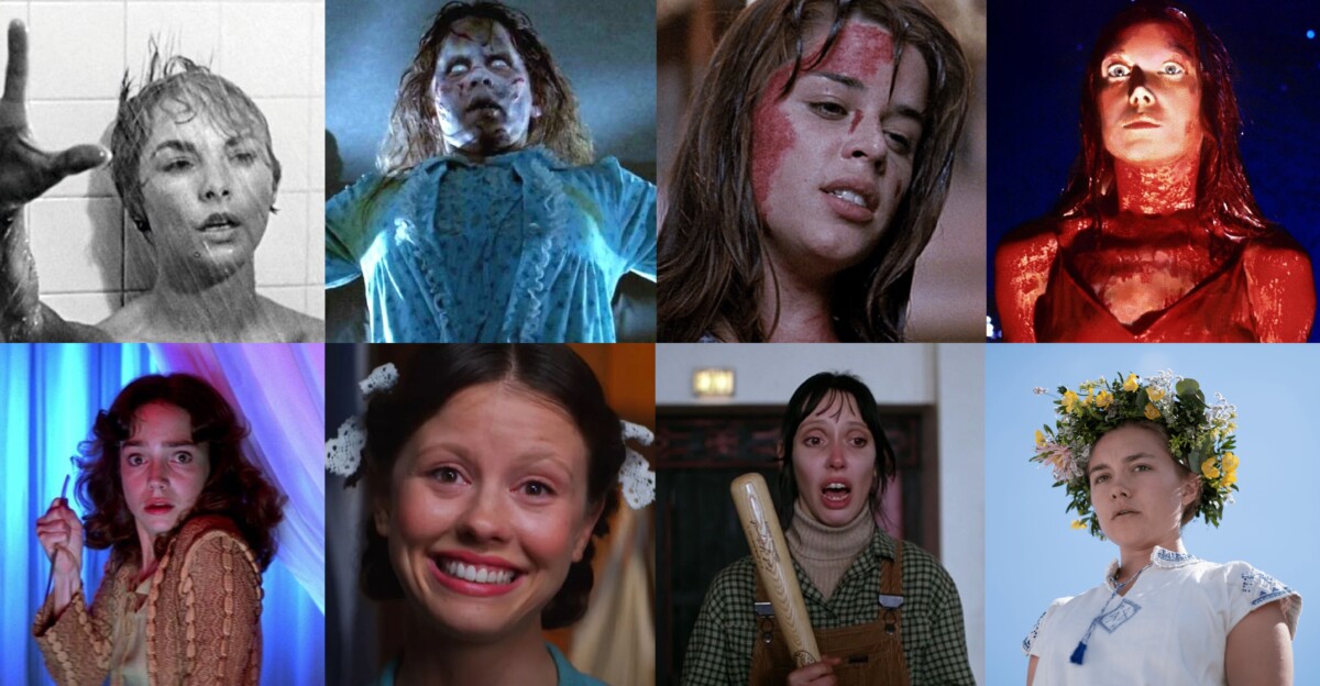 Algunas de las mejores 'Scream Queens' del cine del terror.