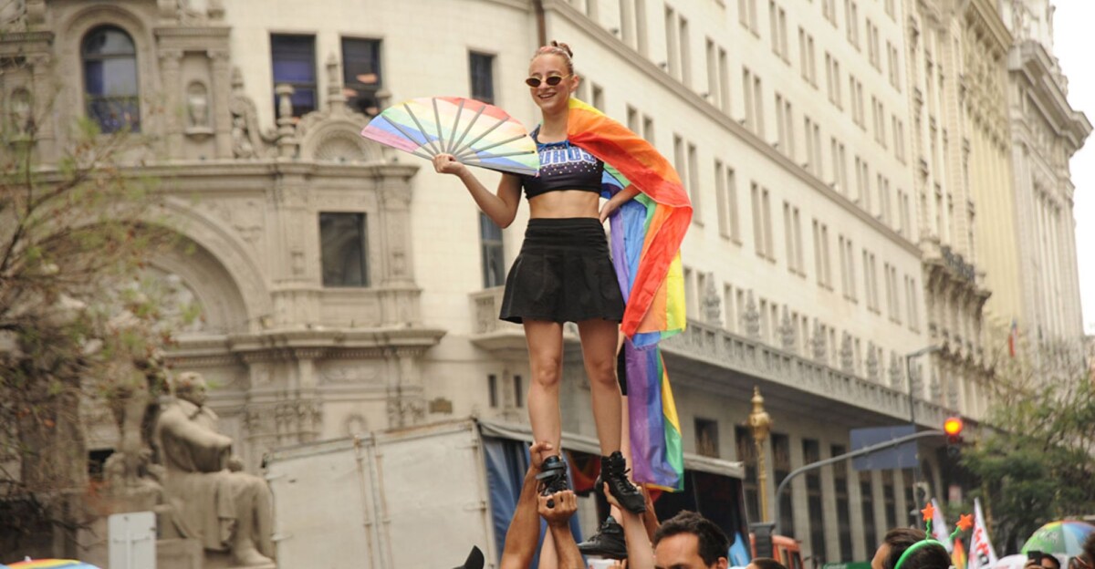 Celebración de la 33 Marcha del Orgullo en Buenos Aires