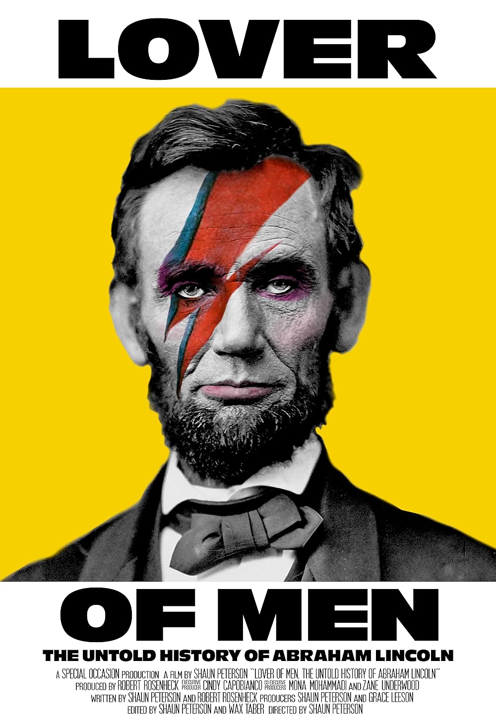 Portada de 'Lover of Men: The Untold History of Abraham Lincoln'