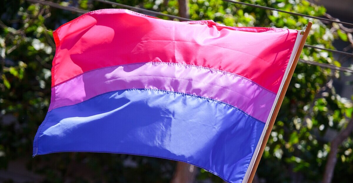 Bandera del Orgullo Bisexual.