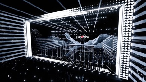 Imagen de lo que será el escenario de Eurovisión 2025