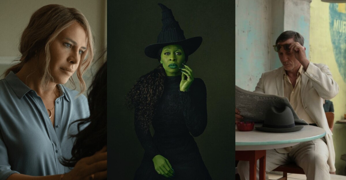 Imágenes de 'Emilia Pérez', 'Wicked' y 'Queer'.