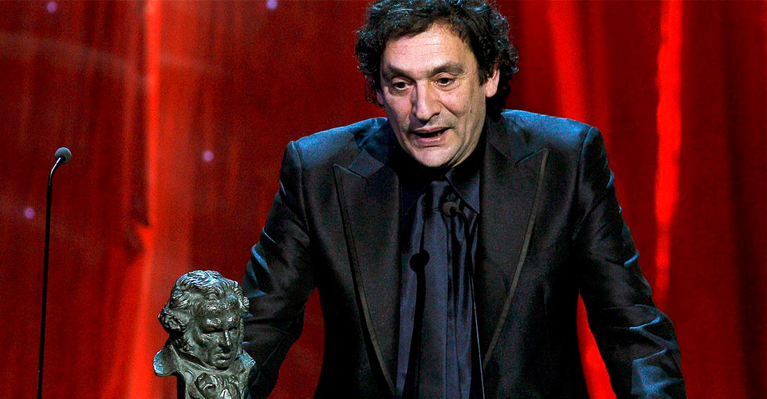 Agustí Villaronga, cuando ganó el Goya a Mejor director por 'Pa negre'.