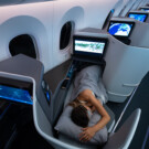 Imagen de la clase business de Air Europa.