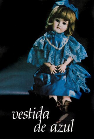 Cartel original 'Vestida de azul'