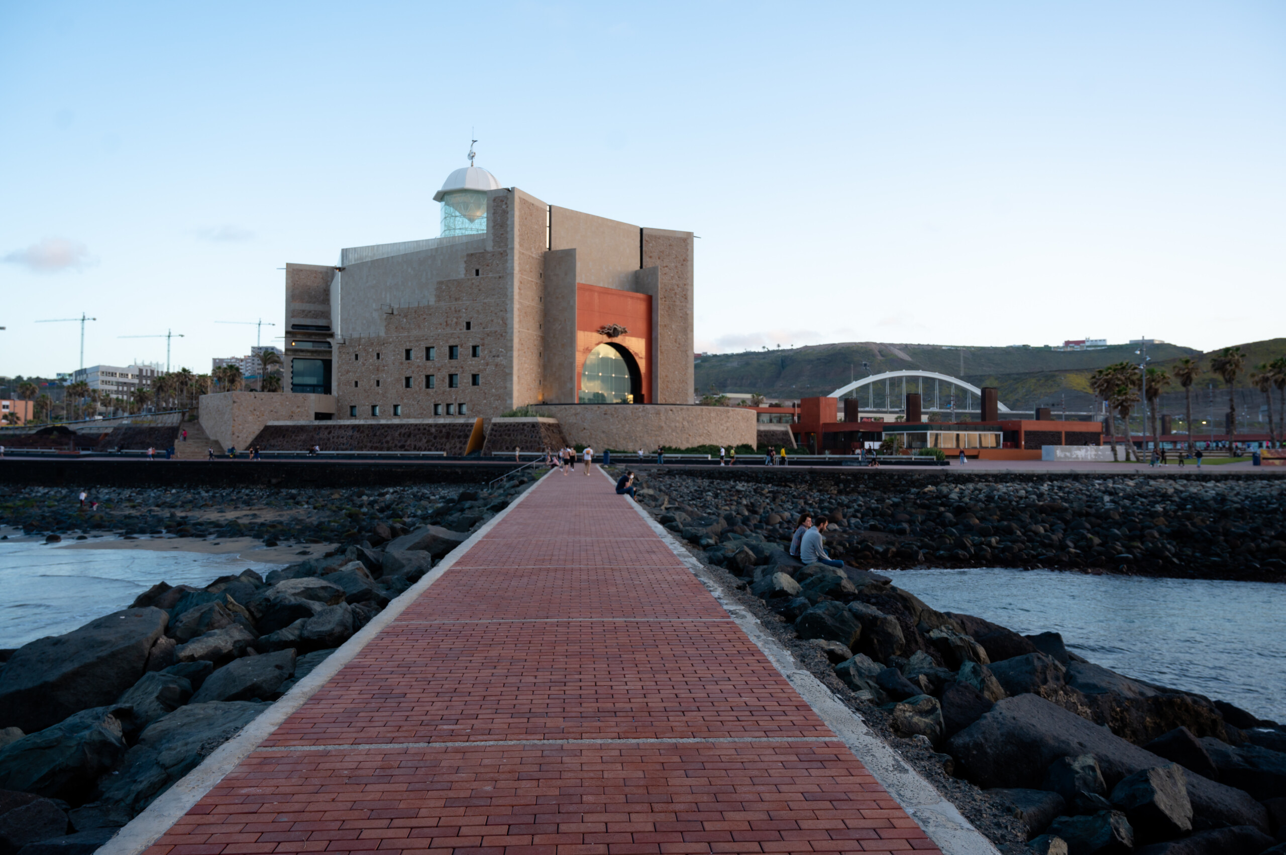 El Auditorio Alfredo Kraus de Las Palmas de Gran Canaria. Festival Internacional de Música de Canarias.