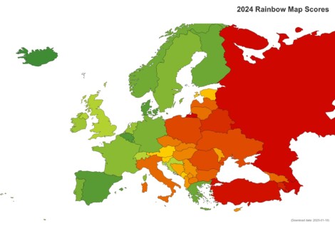 Mapa de derechos LGTBIQ+ en Europa (2024)