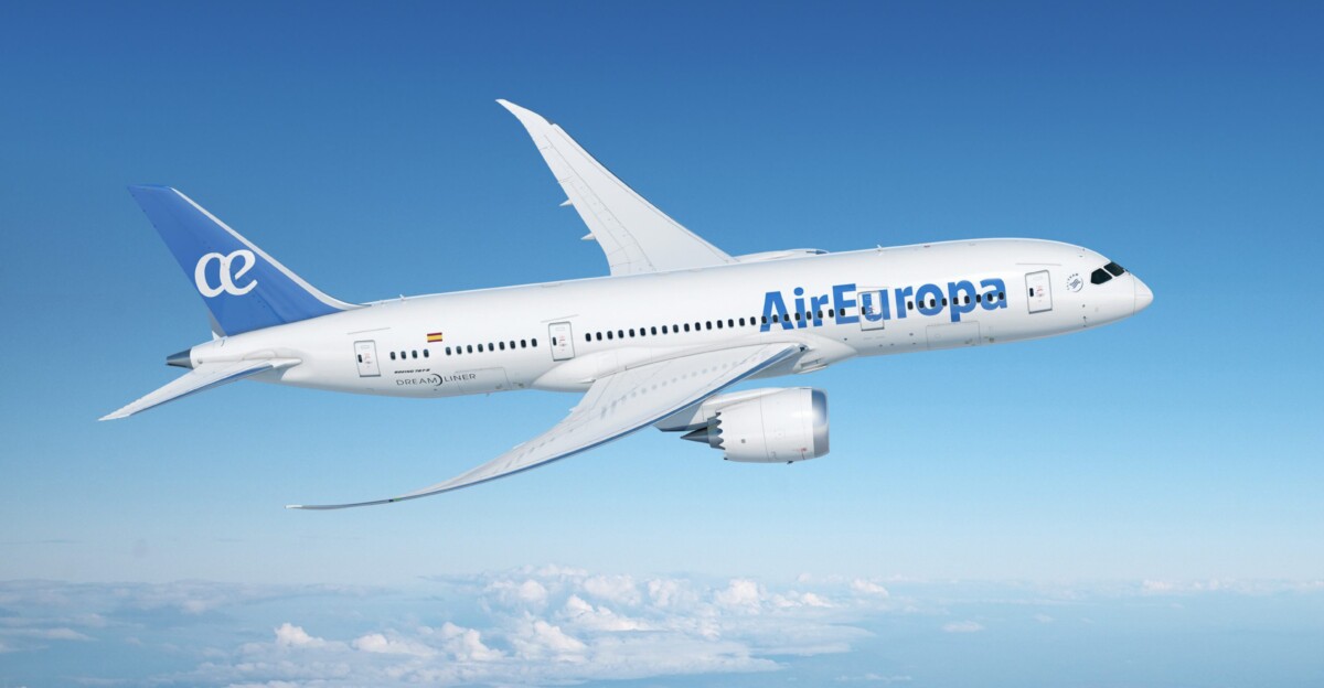 Imagen de uno de los aviones de Air Europa.