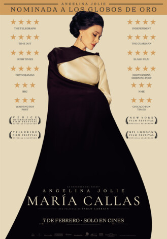 Cartel de 'María Callas', la nueva película de Pablo Larraín.