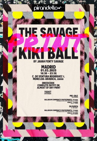 Cartel The Savage Print Kiki Ball Shangay