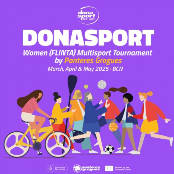 La nueva edición de Donasport, el torneo de mujeres y personas LGTBIQ+, arranca en Barcelona el 3 de marzo