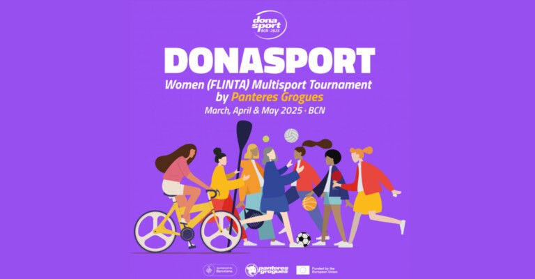 La nueva edición de Donasport, el torneo de mujeres y personas LGTBIQ+, arranca en Barcelona el 3 de marzo