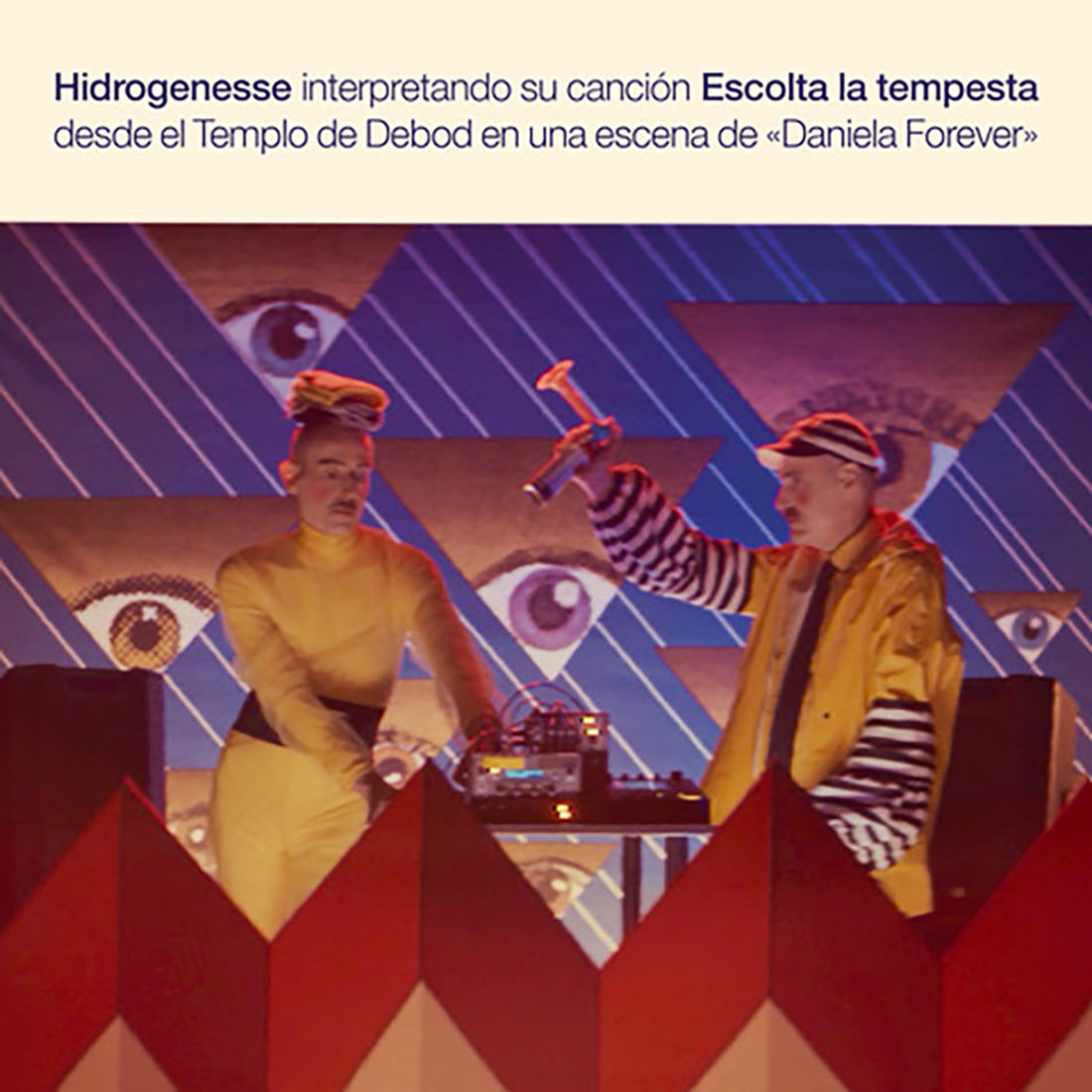 Portada de Escolta la tempesta de Hidrogenesse