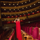 Sara Blanch, en el Teatro Real donde protagoniza 'Mitridate, re di Ponto'. Foto: Salva Musté.