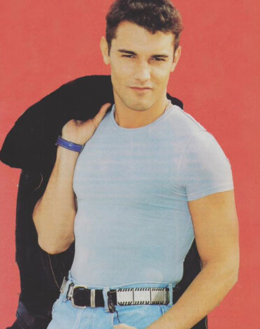 Jesús Vázquez en sus inicios como presentador.