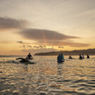 Imagen de uno de los retiros de Rainbow Surf Retreats.