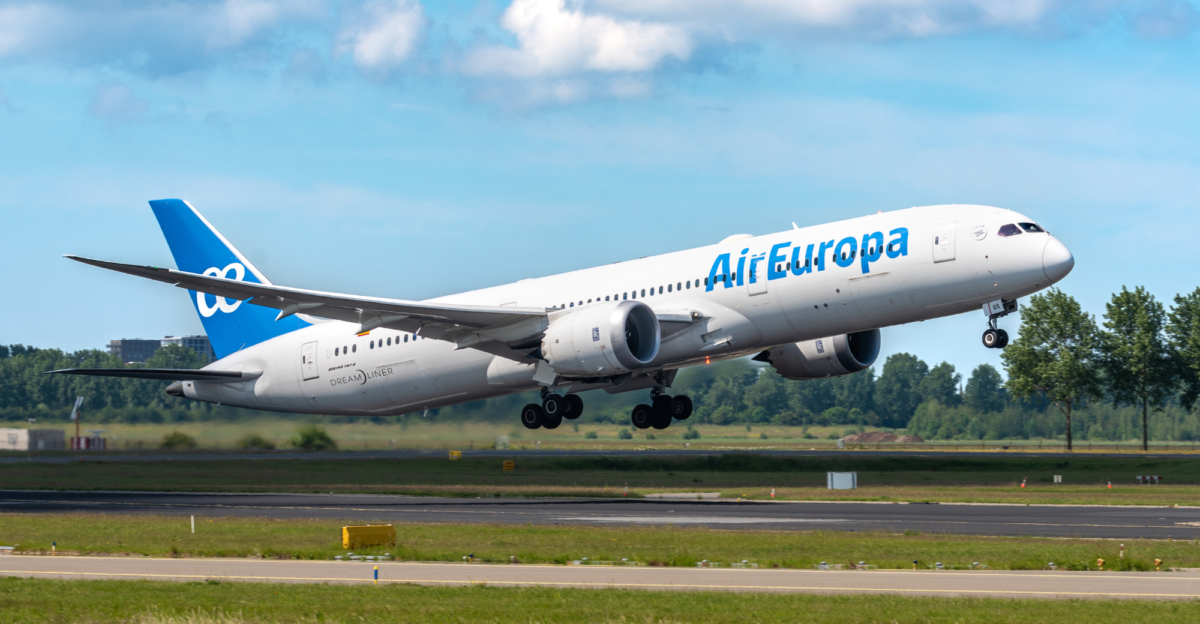 Avión de AirEuropa