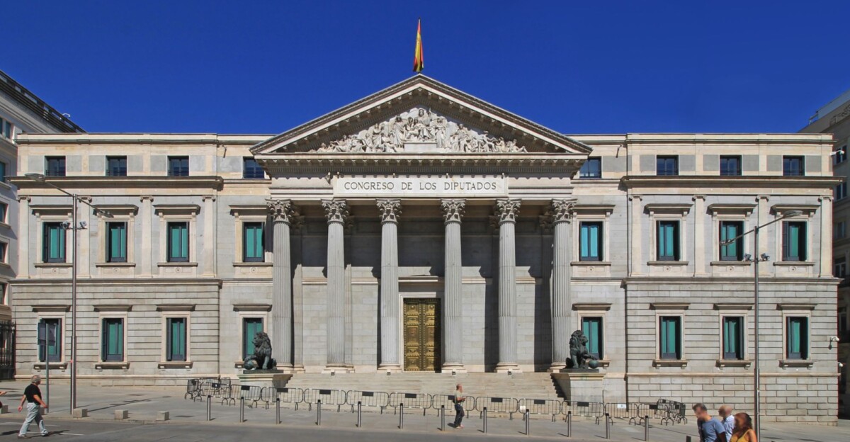 Fachada del Congreso de los Diputados