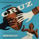 Disco “Selecciones favoritas” de Celia Cruz. Fotografía de Armand, Estados Unidos, 1952. Disco 10”