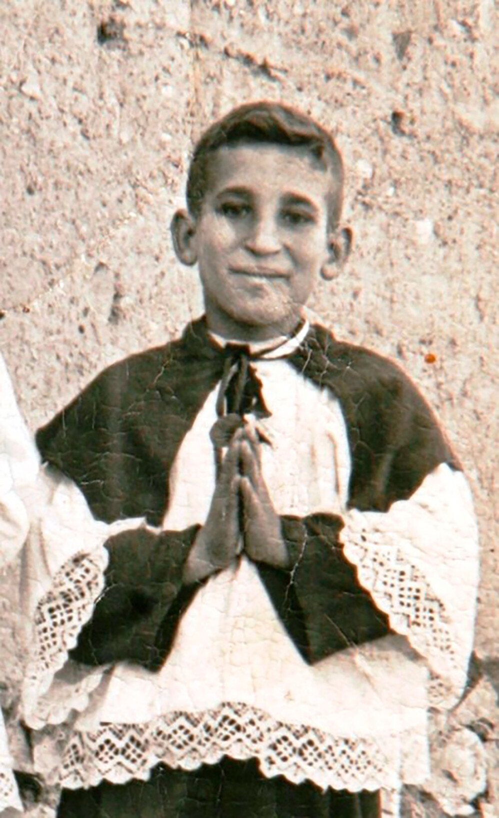 Paco Clavel de niño.