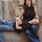 Carolina Marzá y Cloe en el reportaje exclusivo para 'Shangay'.