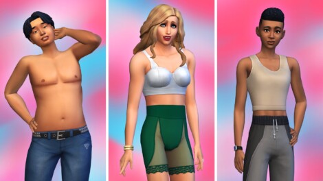 Sims trans, imagen de la cuenta de Twitter @TheSims
