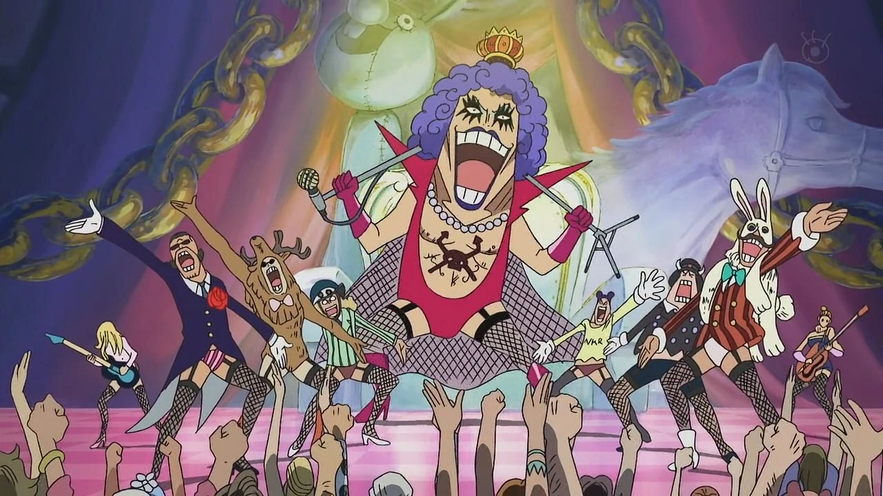 Okama en la serie One Piece