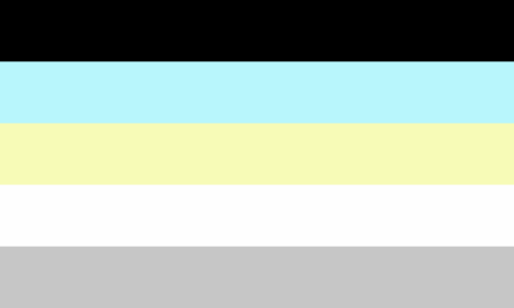Bandera del orgullo requiesexual