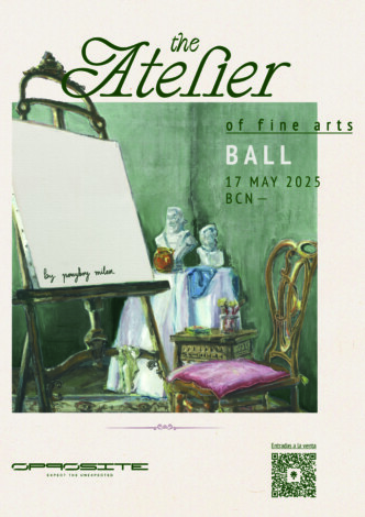 Cartel The Atelier Of Fine Arts Ball Barcelona Shangay