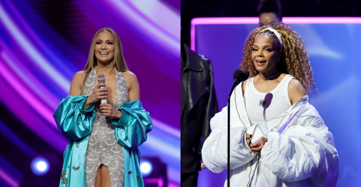 Jennifer López y Janet Jackson en los AMAs 2025