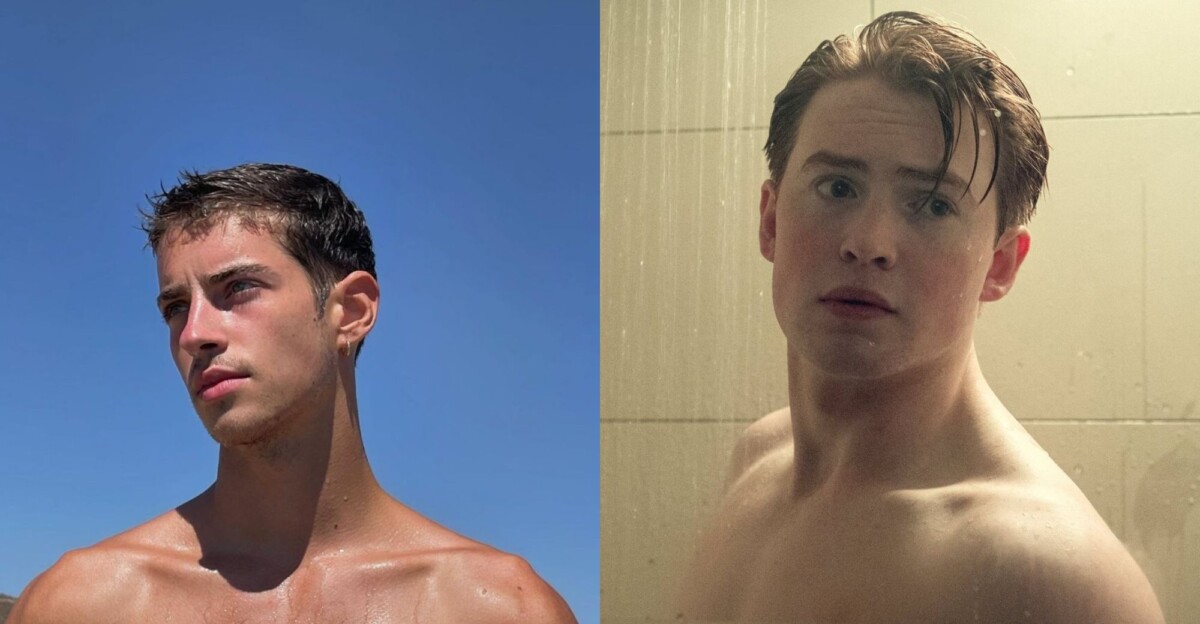 Manu Ríos y Kit Connor