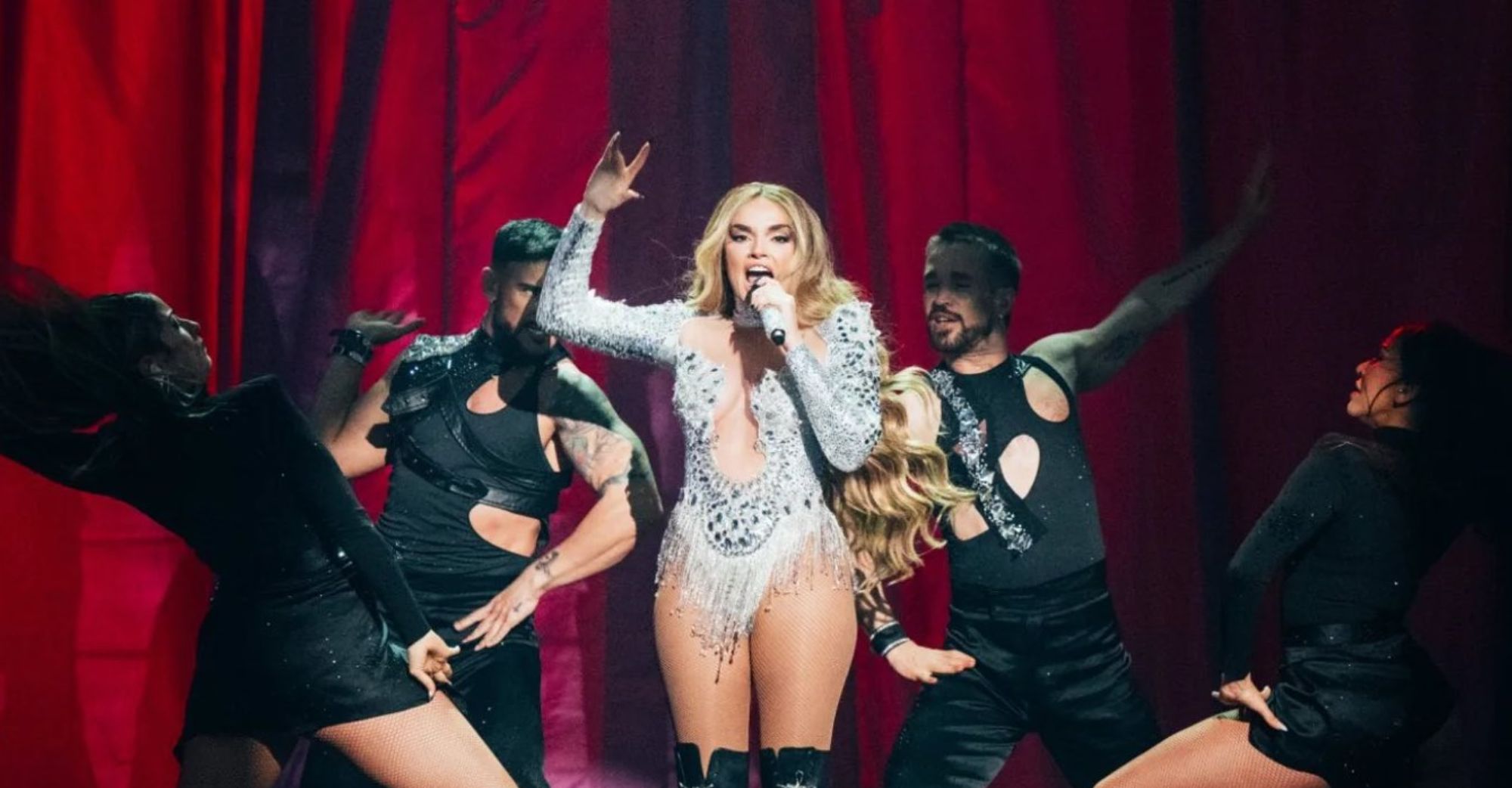 Melody en la primera semifinal de Eurovisión 2025