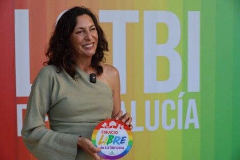 Loles López, consejera de Inclusión Social, Juventud, Familias e Igualdad de la Junta de Andalucía.