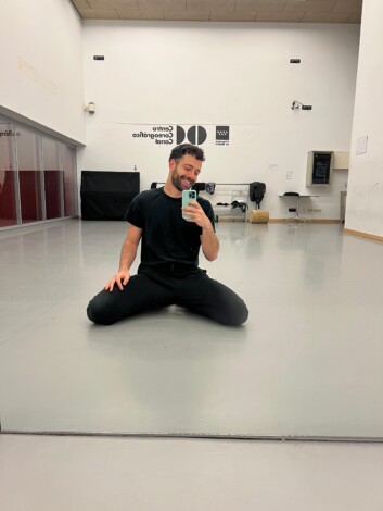El bailarín Adrián Sáez en 'Generación Selfi'.