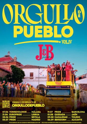 Cartel de Orgullo de Pueblo 2025.